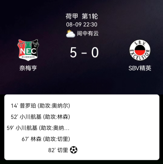 的特性